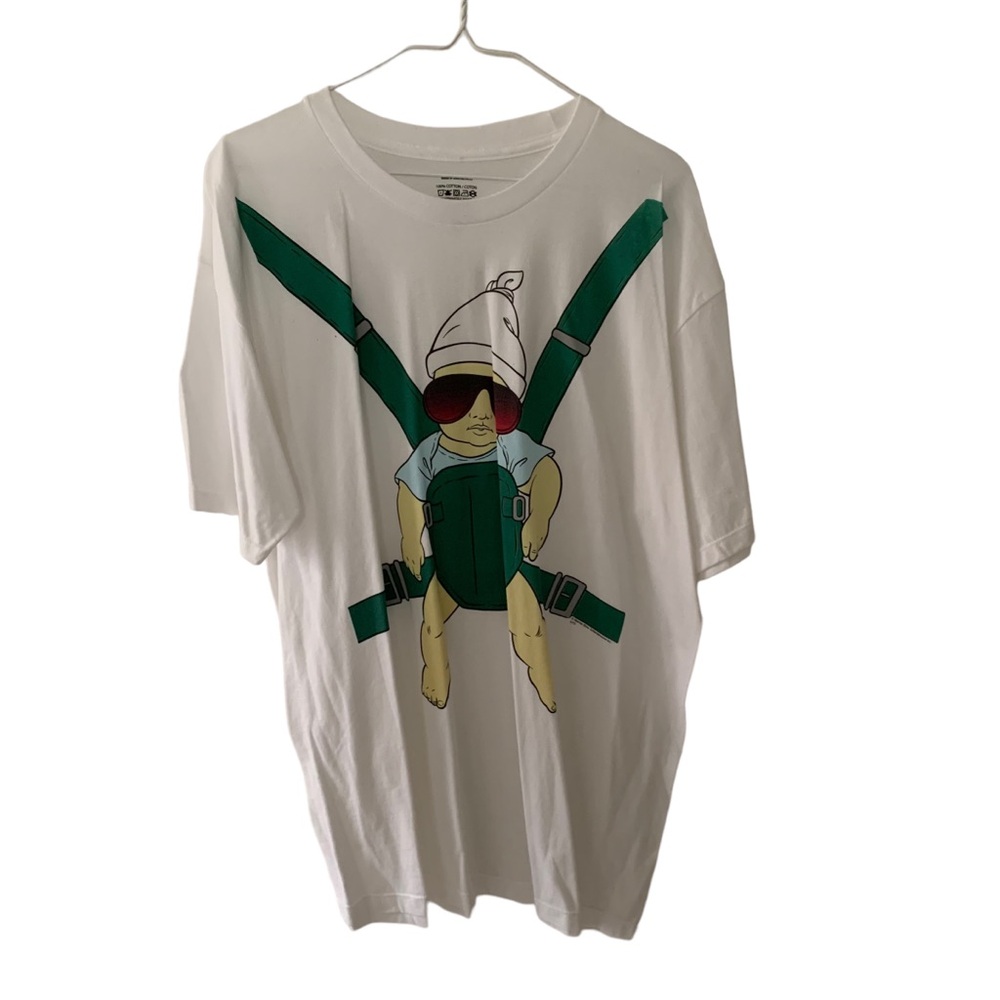 The Hangover Carlos Graphic T Shirt Men’s Size XL White and Green